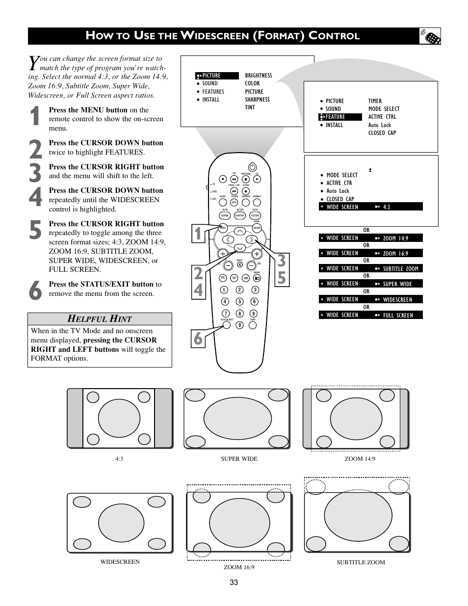 Philips 17PF9945/58 User Manual | Page 33 / 64