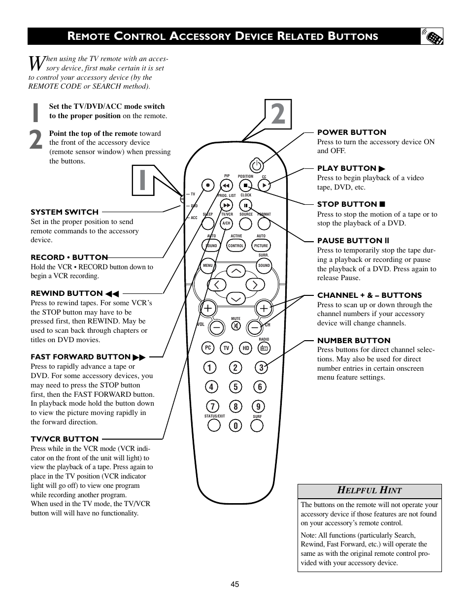 Philips 17PF9945/58 User Manual | Page 45 / 64