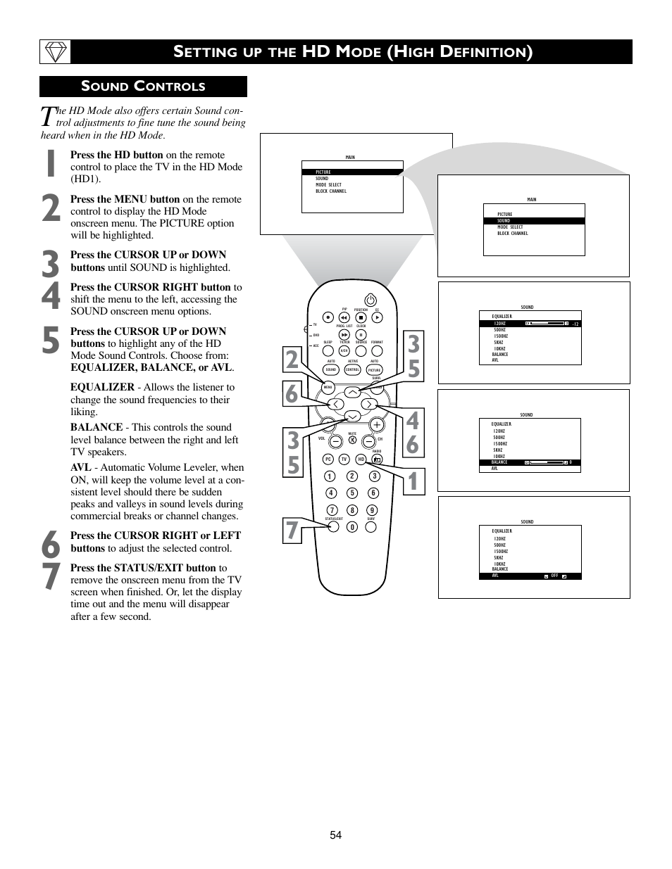 Hd m | Philips 17PF9945/58 User Manual | Page 54 / 64