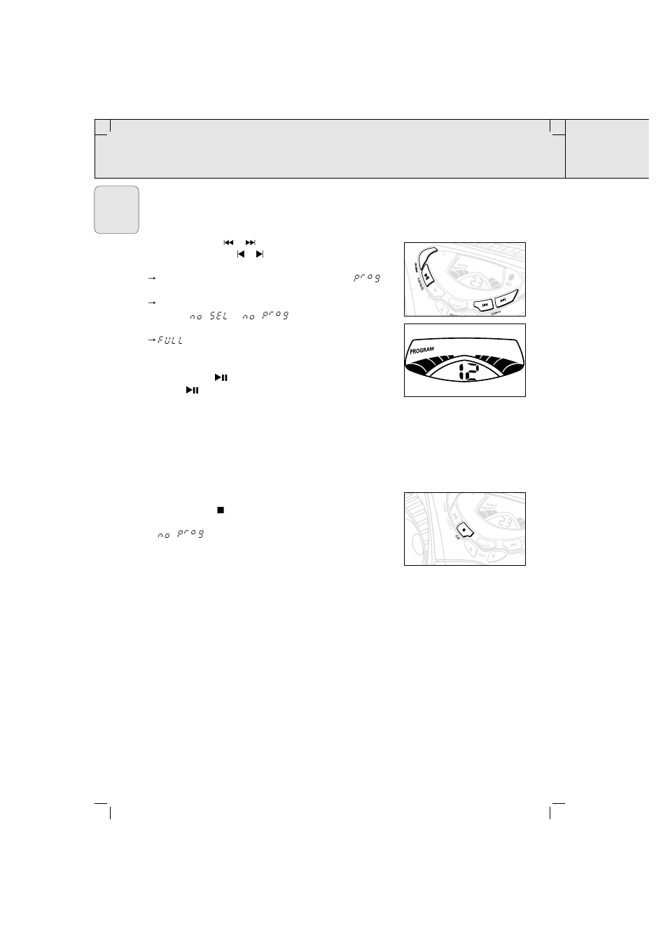 Cd player | Philips AZ 2020 User Manual | Page 10 / 58