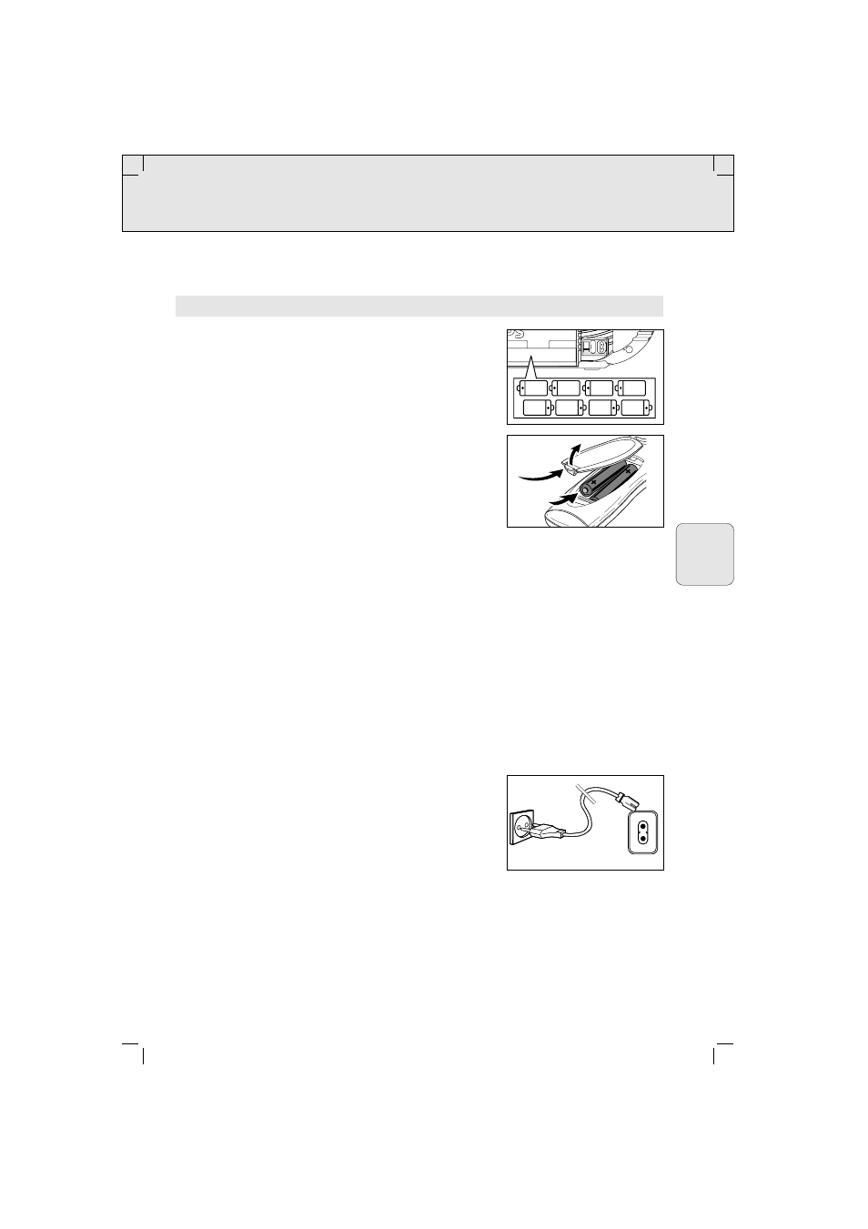 Stroomvoorziening | Philips AZ 2020 User Manual | Page 49 / 58