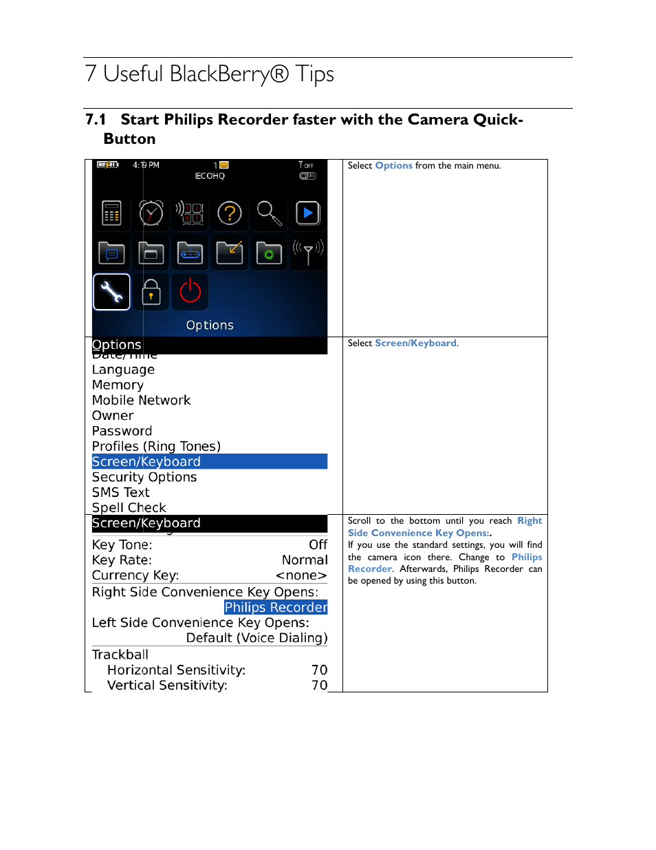 7 usef, Ful blac, Ckberr | Ry® tip, 1 sta butto, Art philip on, Ps recor, Rder fast, Ter with, The cam | Philips 1.6.0.0 User Manual | Page 37 / 42