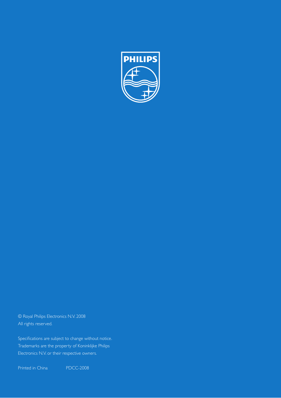 Philips 8FF3CDW User Manual | Page 12 / 12