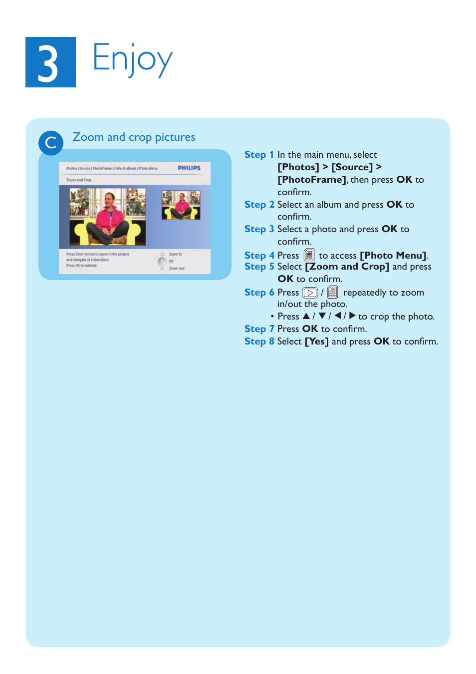 Enjoy | Philips 8FF3CDW User Manual | Page 6 / 12