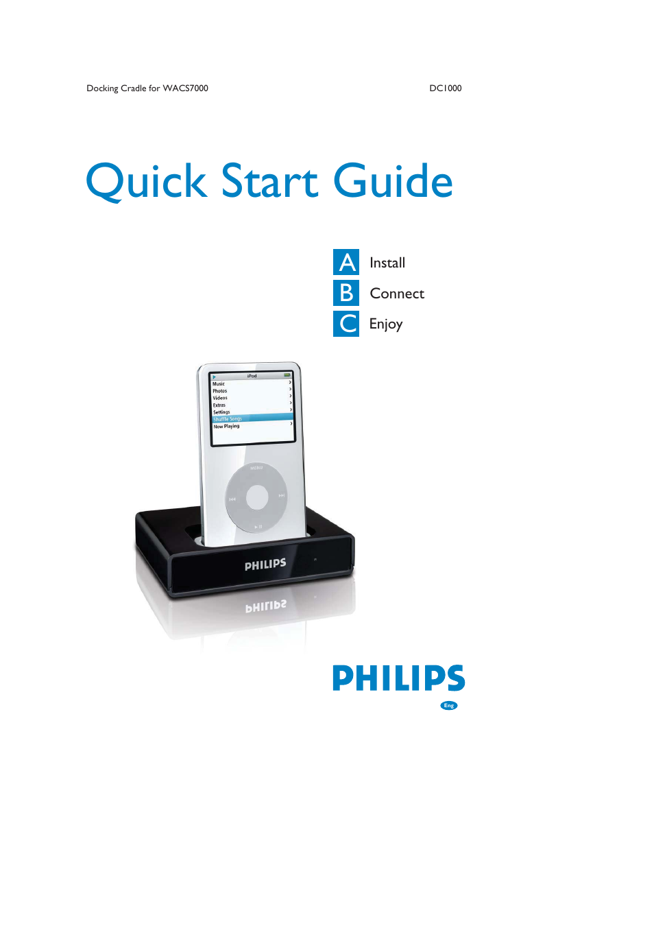 Philips DC1000 User Manual | 8 pages