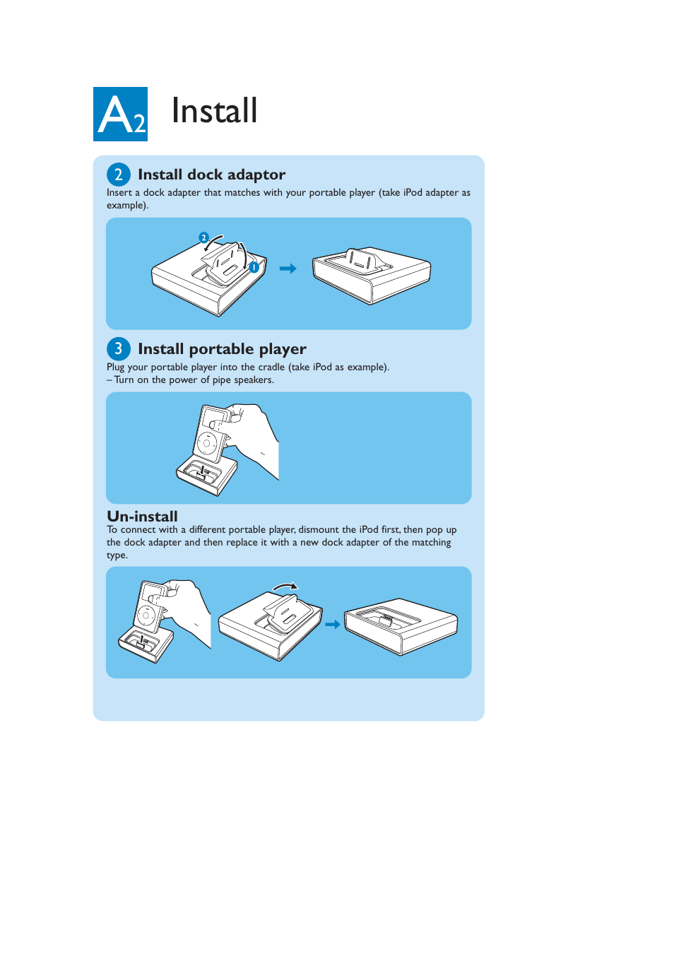 Install | Philips DC1000 User Manual | Page 4 / 8