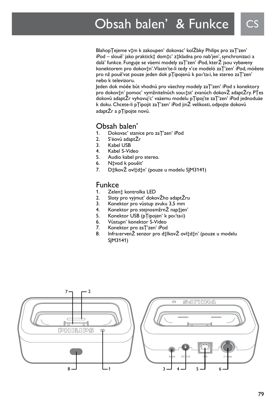 Philips SJM3141 User Manual | Page 79 / 101