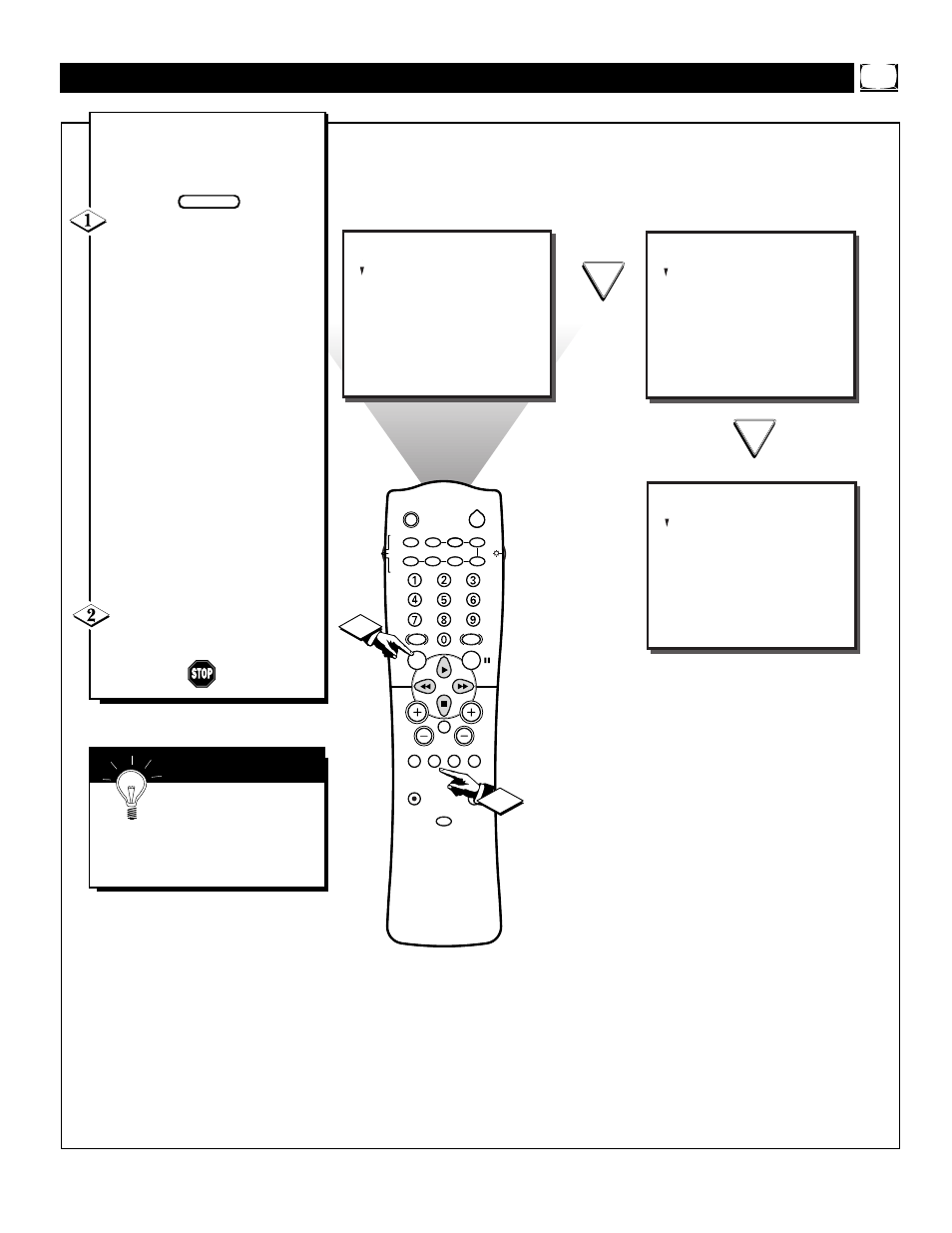 Eviewing the, Mart, Ettings | Philips TP3284C1 User Manual | Page 20 / 52