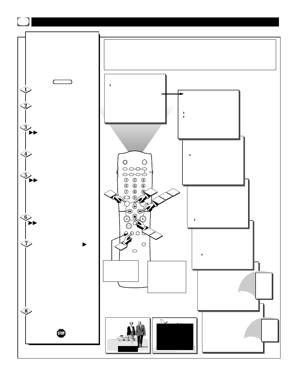 Sing the, Losed, Aption | Ontrol | Philips TP3284C1 User Manual | Page 24 / 52