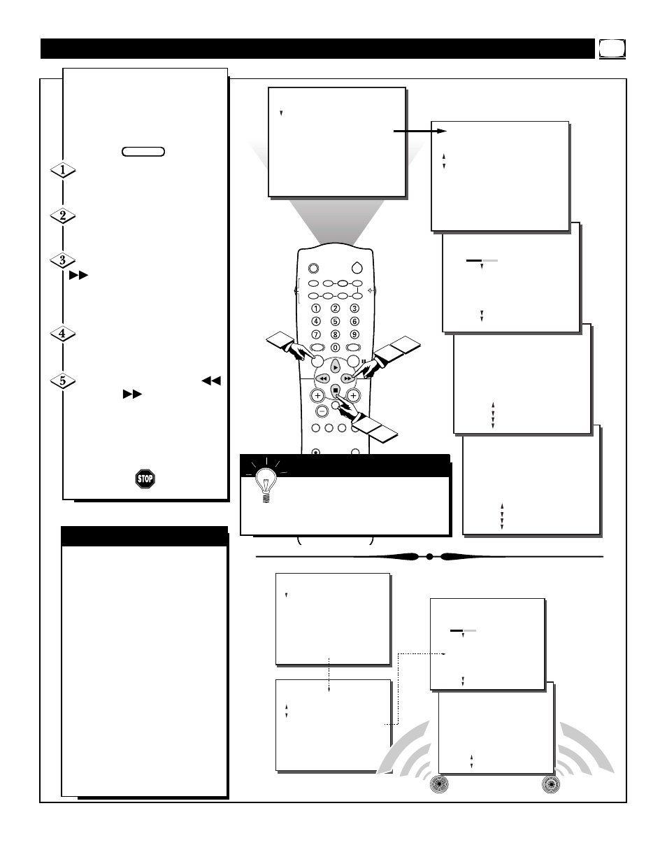 Sap p, Etting the, Tereo and | Rograms | Philips TP3284C1 User Manual | Page 27 / 52