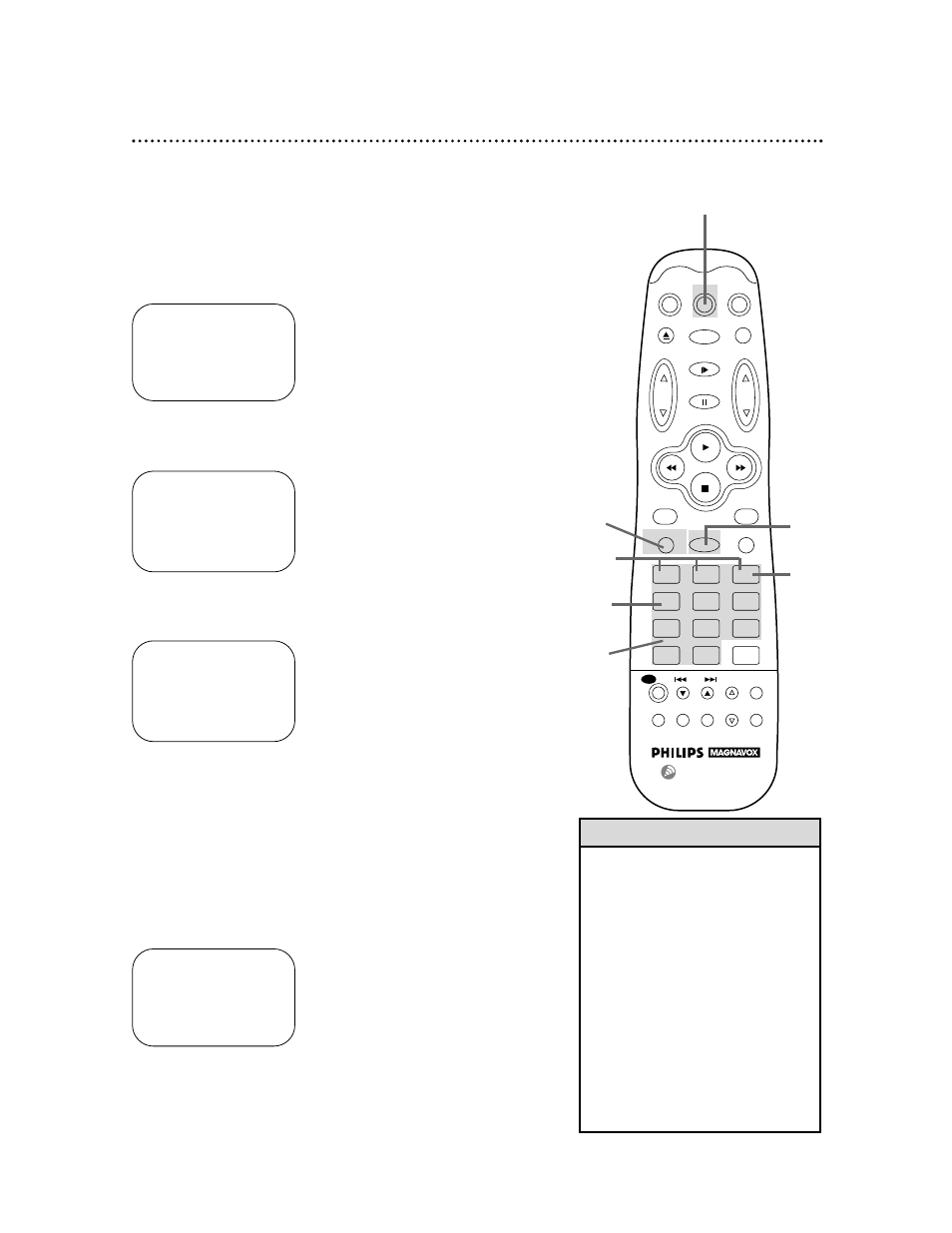 Automatic channel programming (cont’d) 13 | Philips VCR 462 User Manual | Page 13 / 64