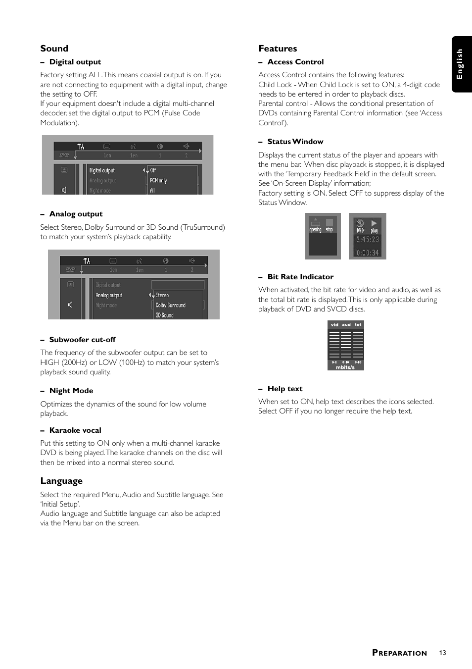 Philips DVD712/G51 User Manual | Page 13 / 22