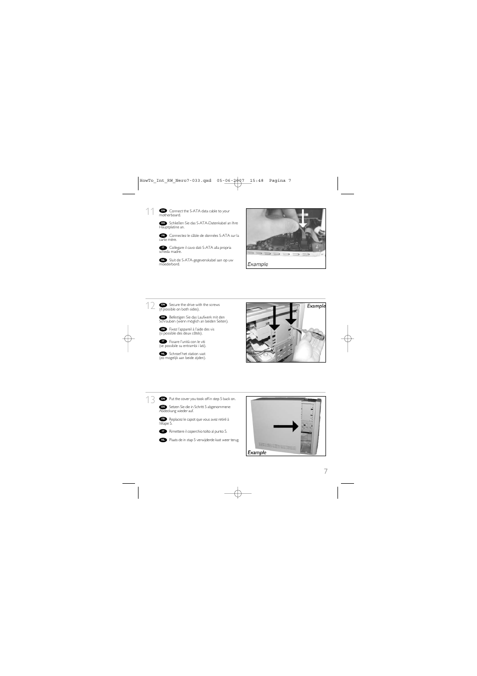 Philips SJ/T11363 User Manual | Page 7 / 44
