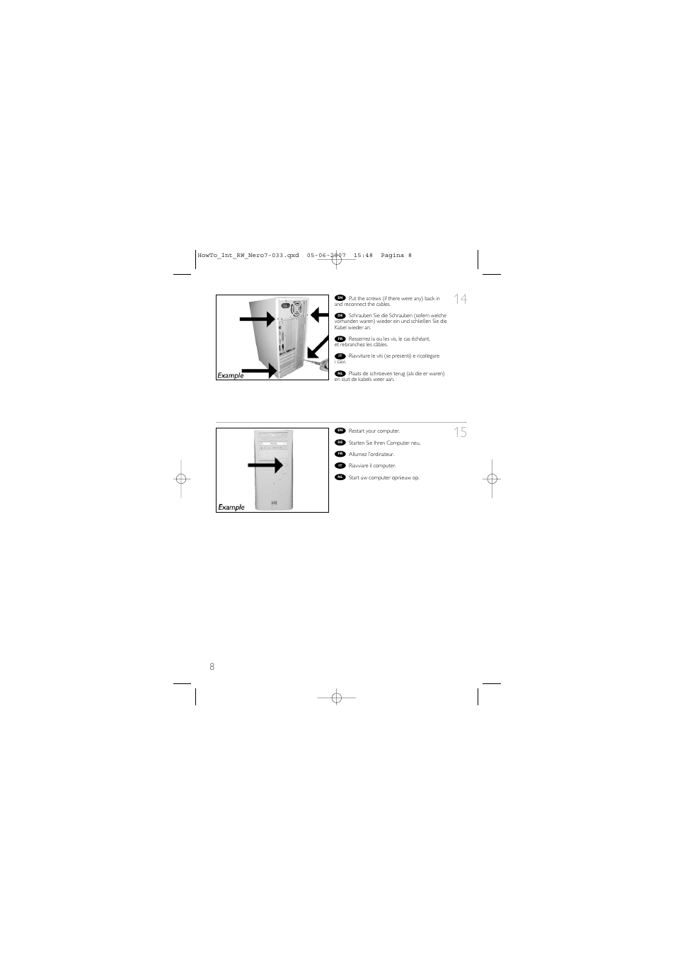 Philips SJ/T11363 User Manual | Page 8 / 44