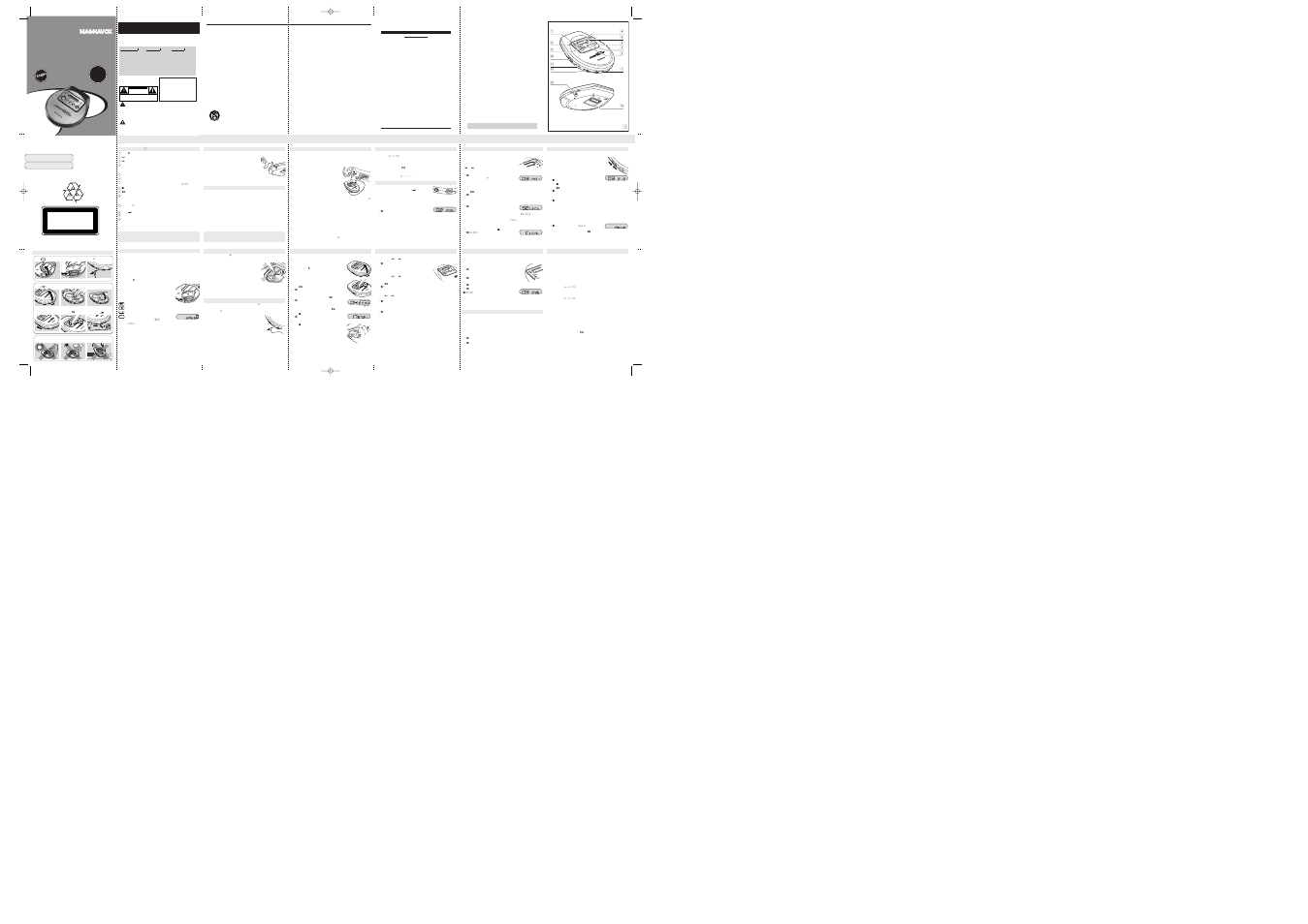 Philips MAGNAVOX MPC225SL User Manual | 2 pages