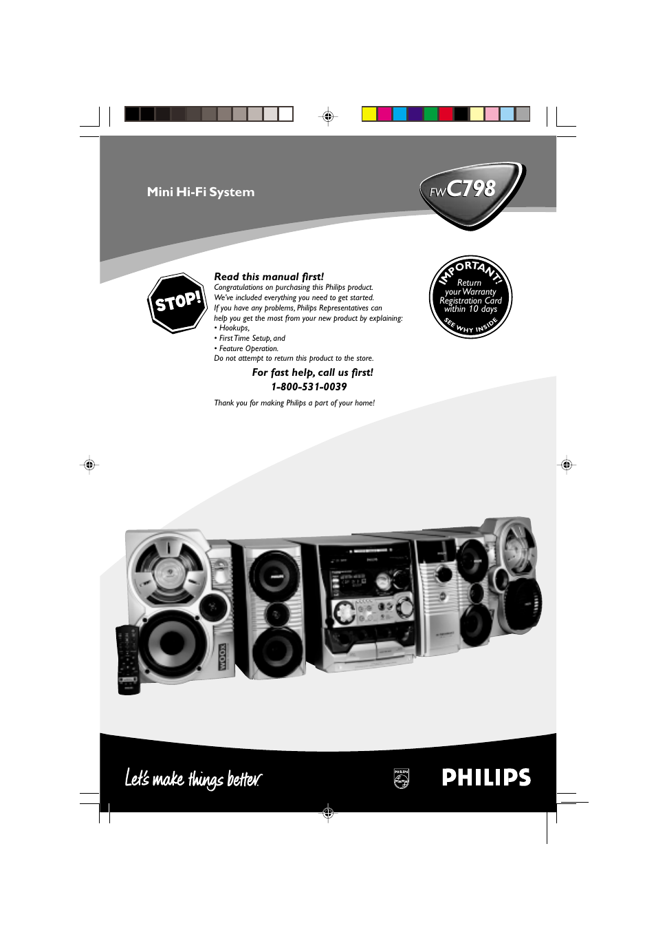 Philips FW C798 User Manual | 32 pages