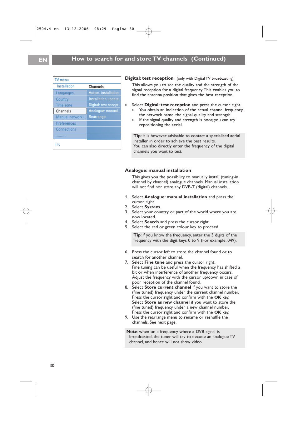 Philips 37-42PF9831D/10 User Manual | Page 30 / 74