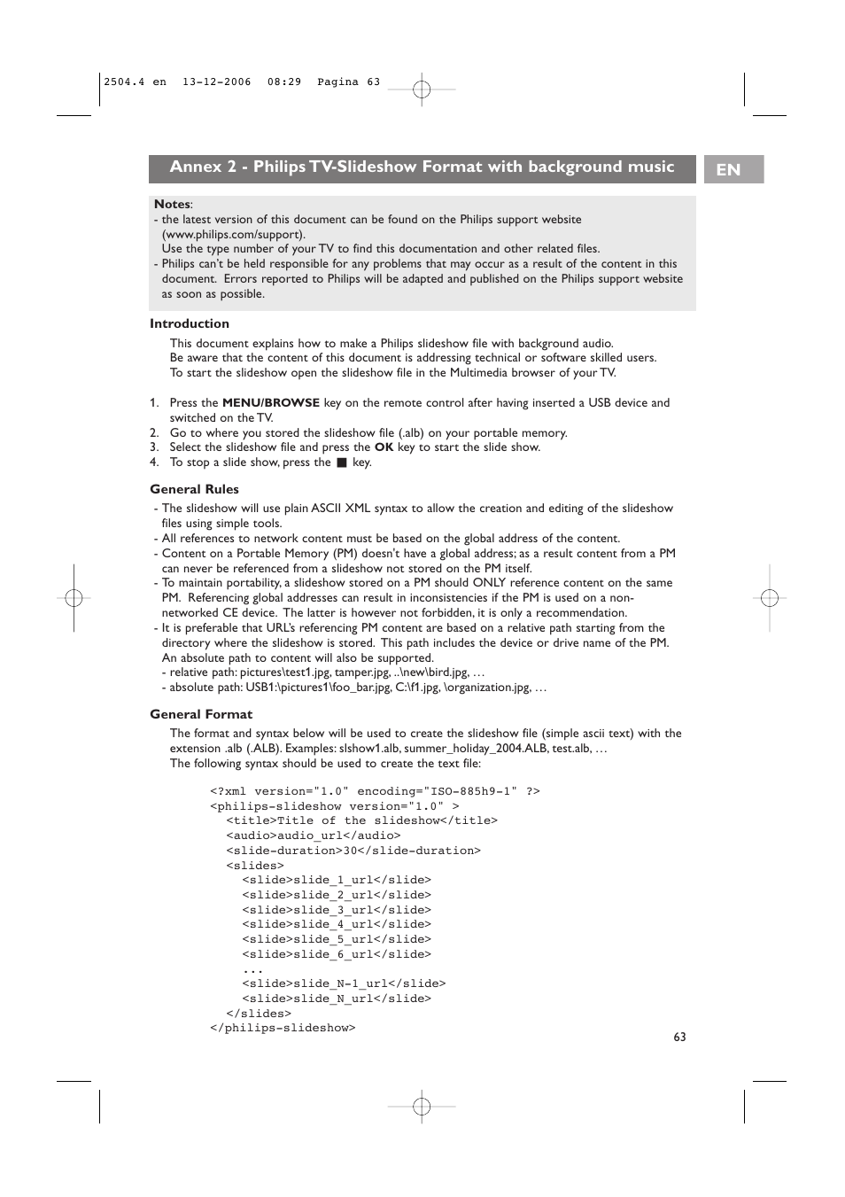 Philips 37-42PF9831D/10 User Manual | Page 63 / 74
