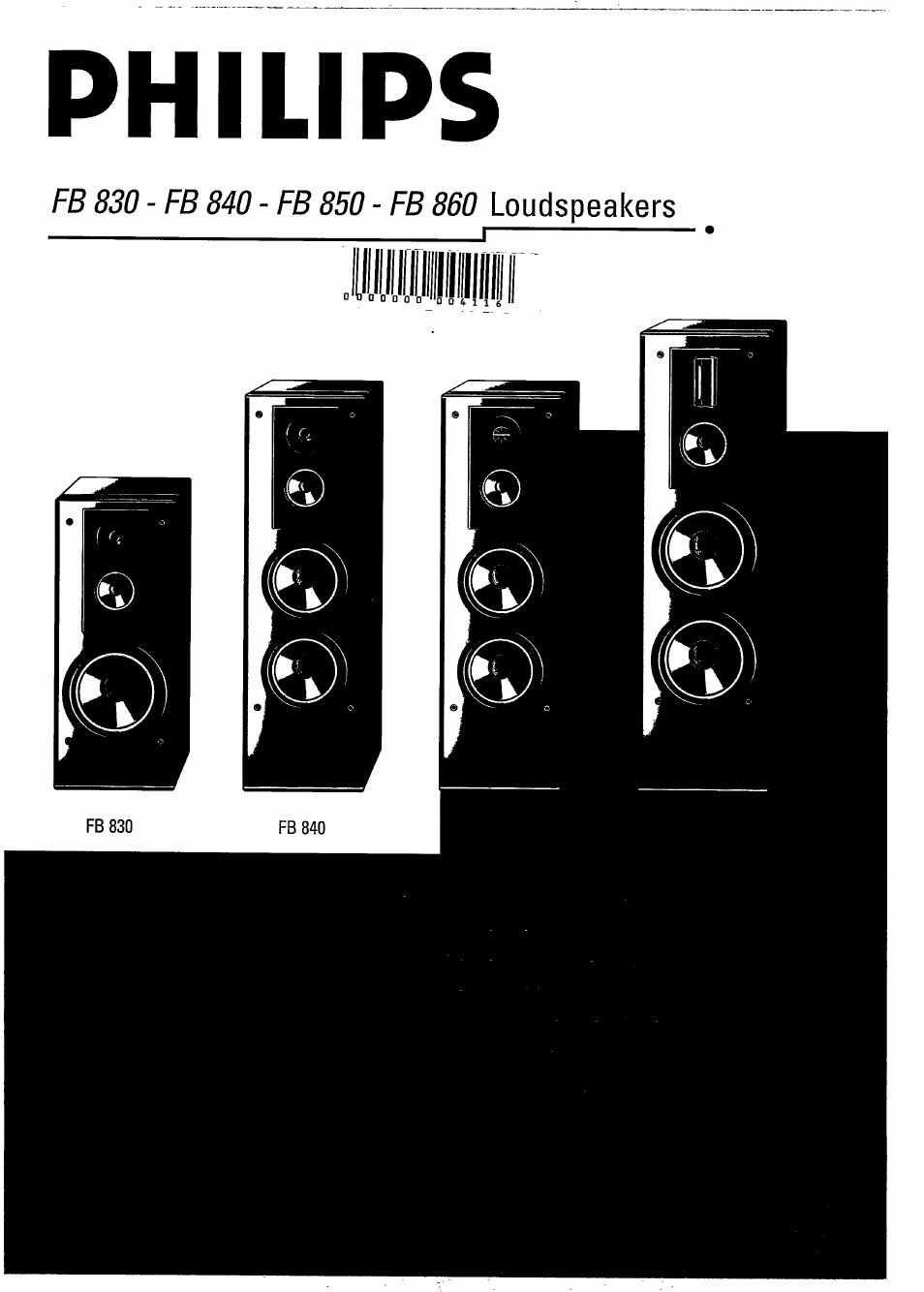 Philips FB 840 User Manual | 9 pages