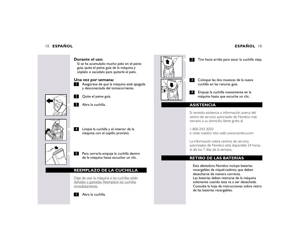 Philips T800 User Manual | Page 17 / 18