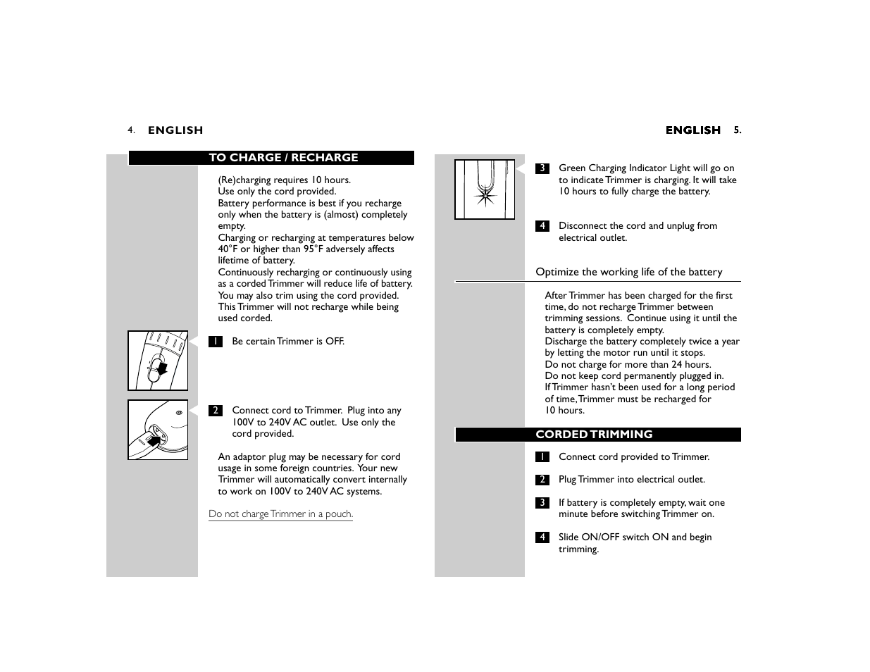 Philips T800 User Manual | Page 5 / 18