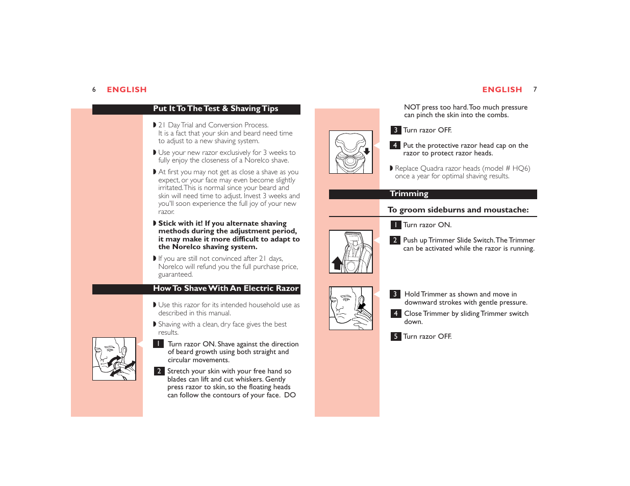 Philips 7845 XL User Manual | Page 6 / 19