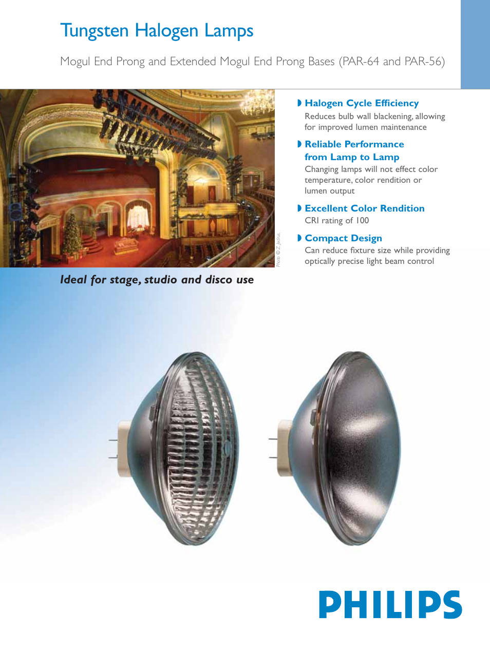 Philips PAR-56 User Manual | 2 pages