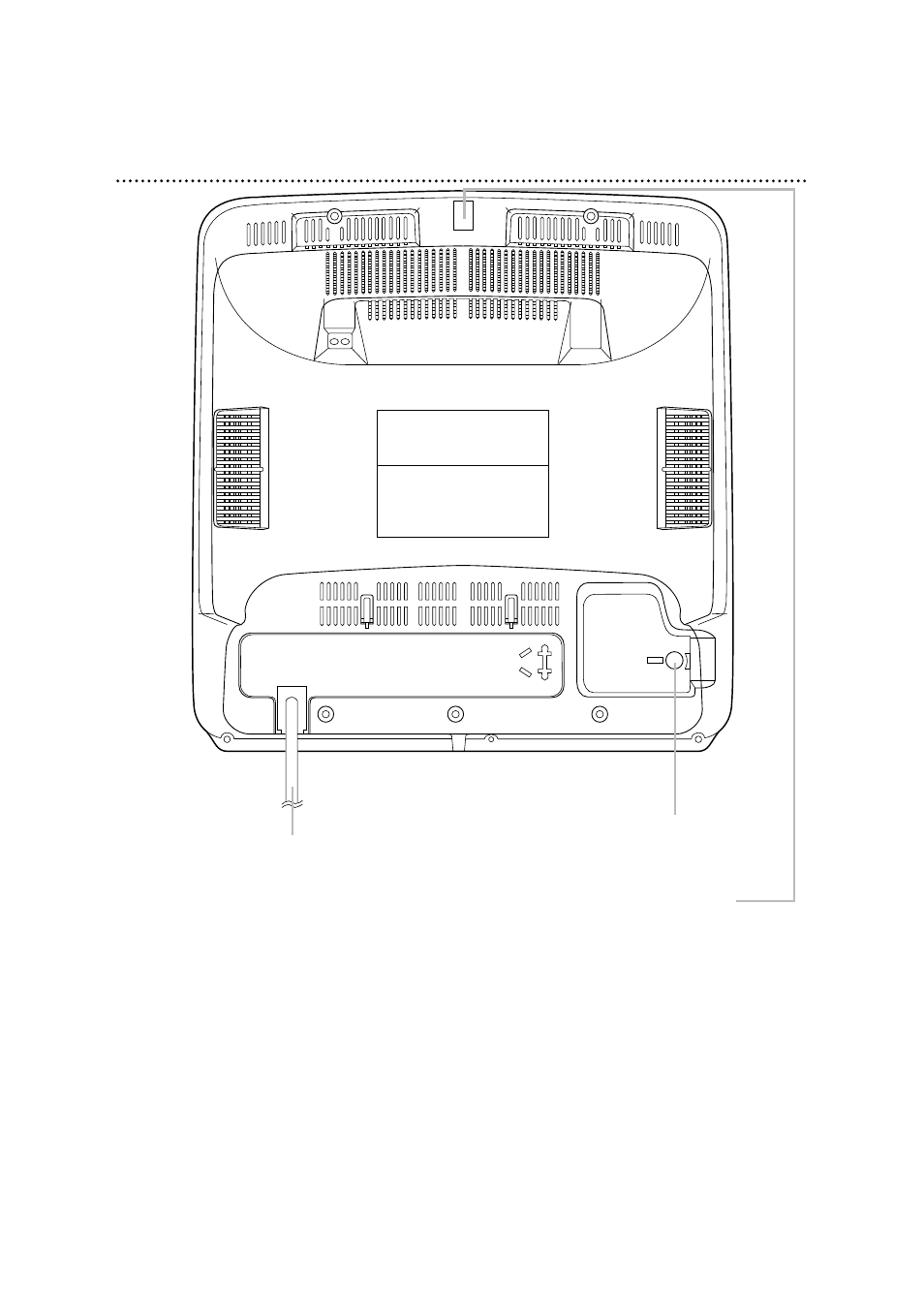 Rear panel 21 | Philips Magnavox CCA132AT User Manual | Page 21 / 56