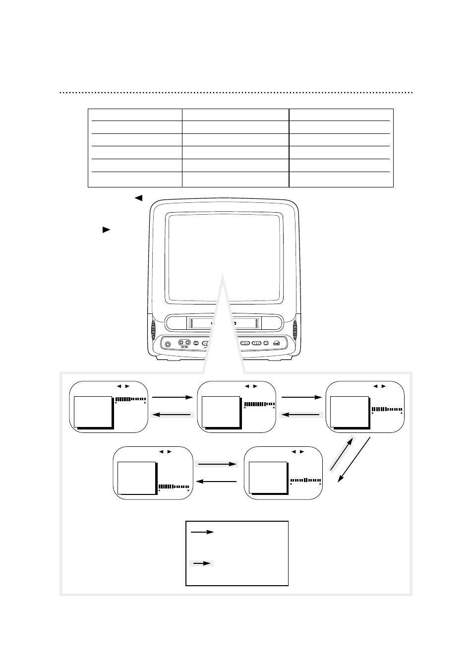 Adjusting the picture controls (cont’d) 25, Press the stop/▼ button press the play/▲ button | Philips Magnavox CCA132AT User Manual | Page 25 / 56