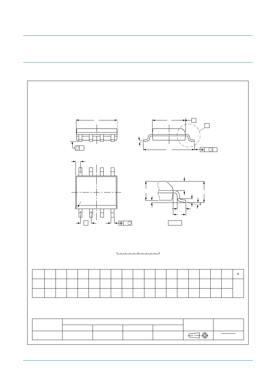 Package outline, Cbtd3306, Nxp semiconductors | Dual bus switch with level shifting | Philips CBTD3306 User Manual | Page 10 / 17