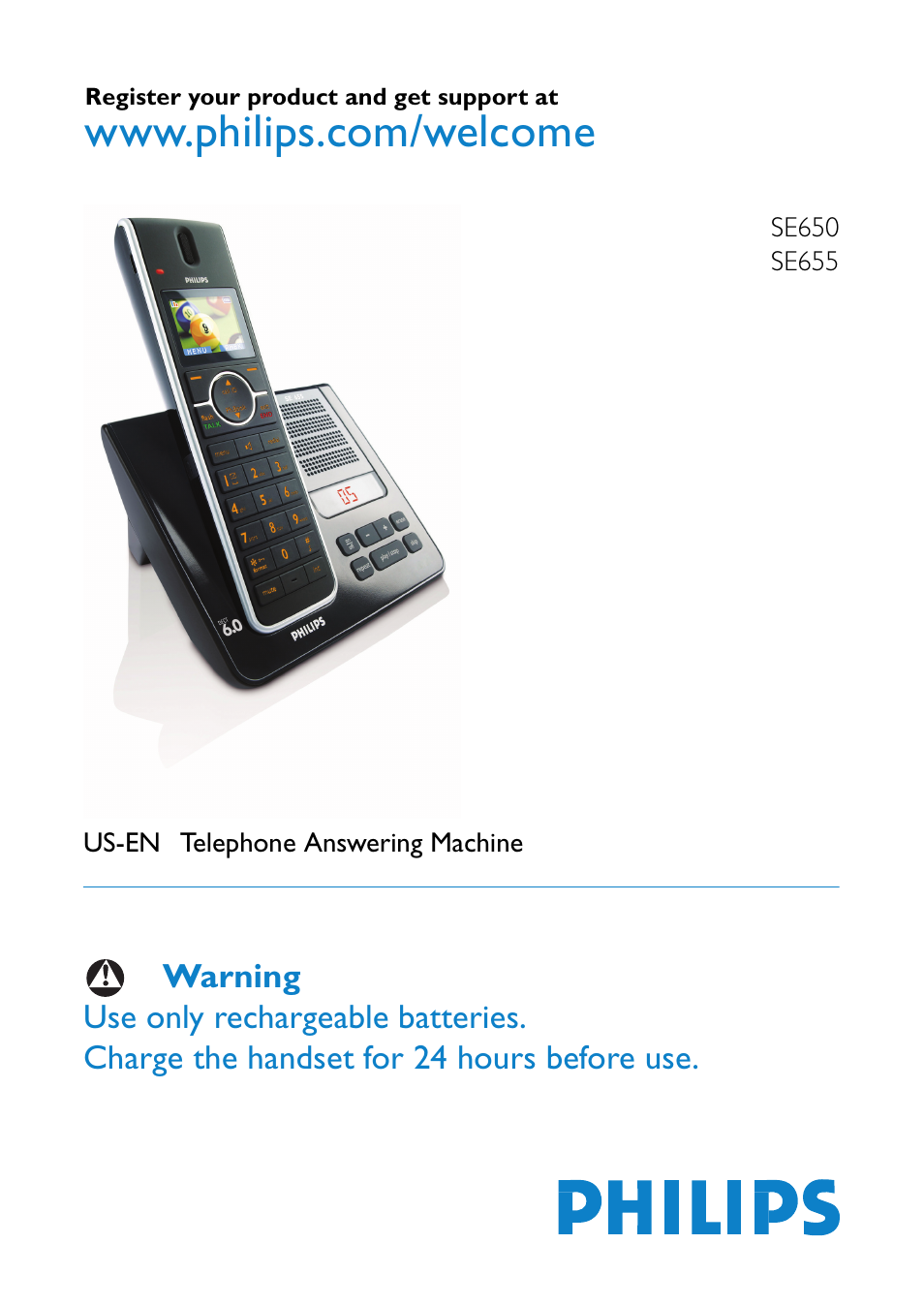 Philips SE655 User Manual | 73 pages