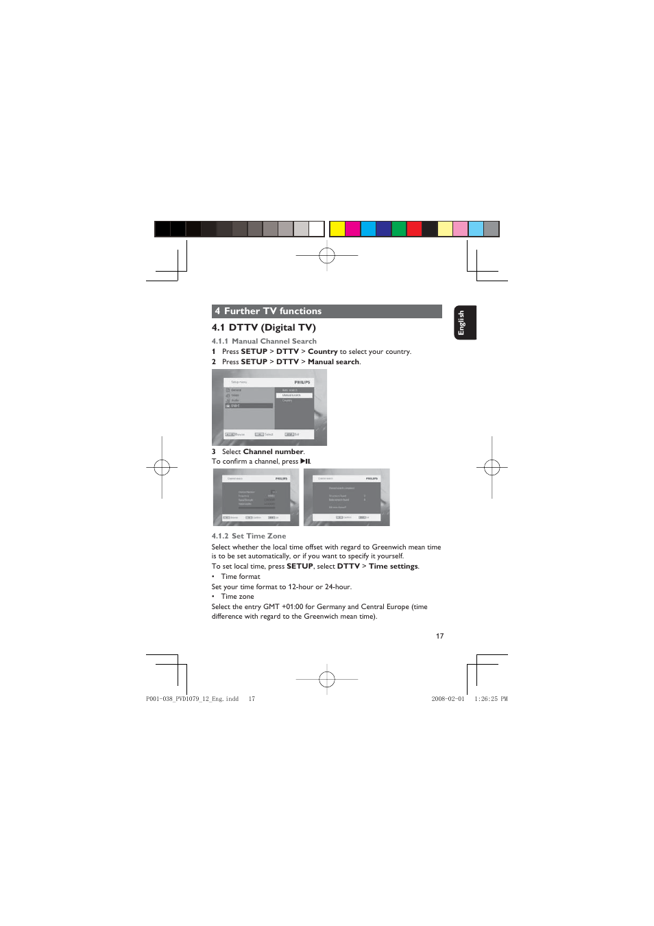 Philips PVD1079/12 User Manual | Page 17 / 39