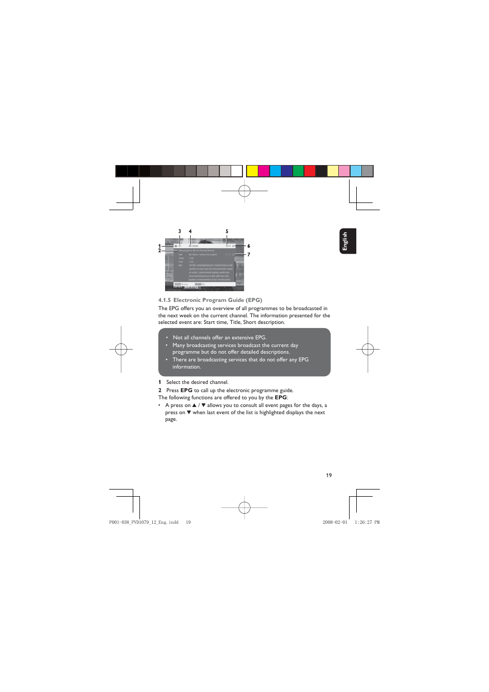 Philips PVD1079/12 User Manual | Page 19 / 39