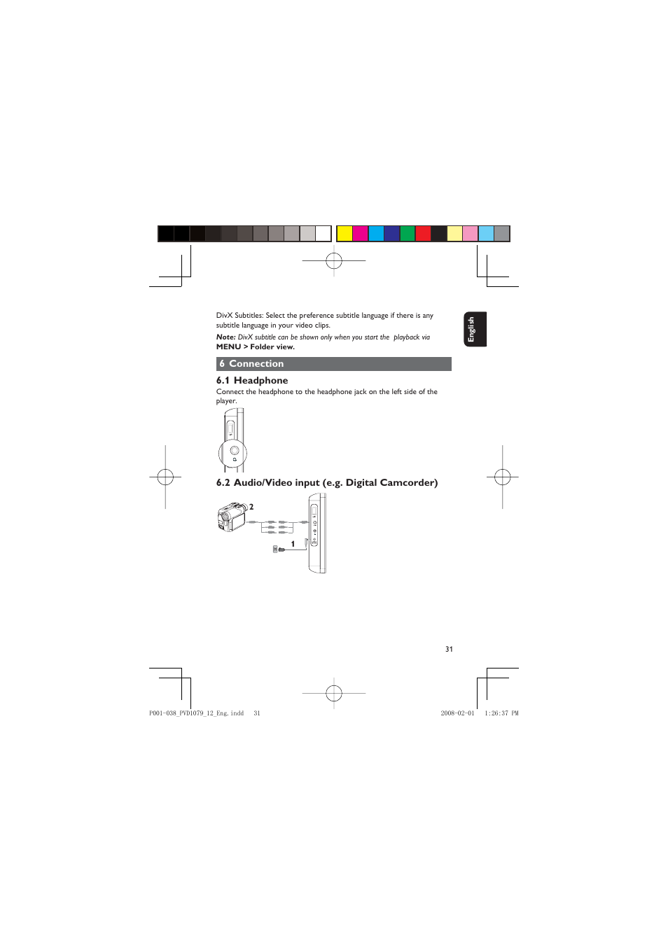 Philips PVD1079/12 User Manual | Page 31 / 39