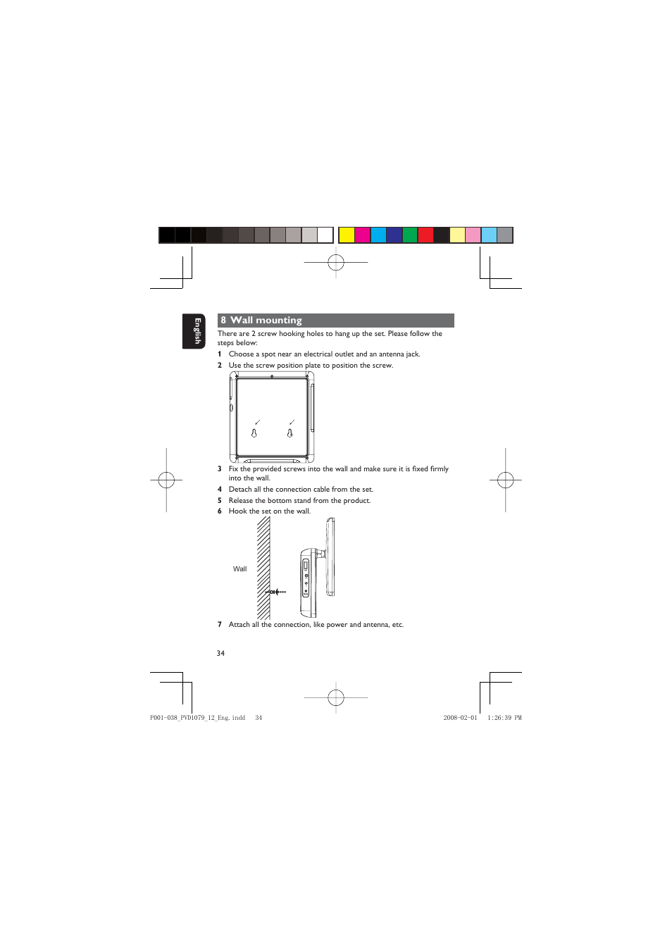 Philips PVD1079/12 User Manual | Page 34 / 39