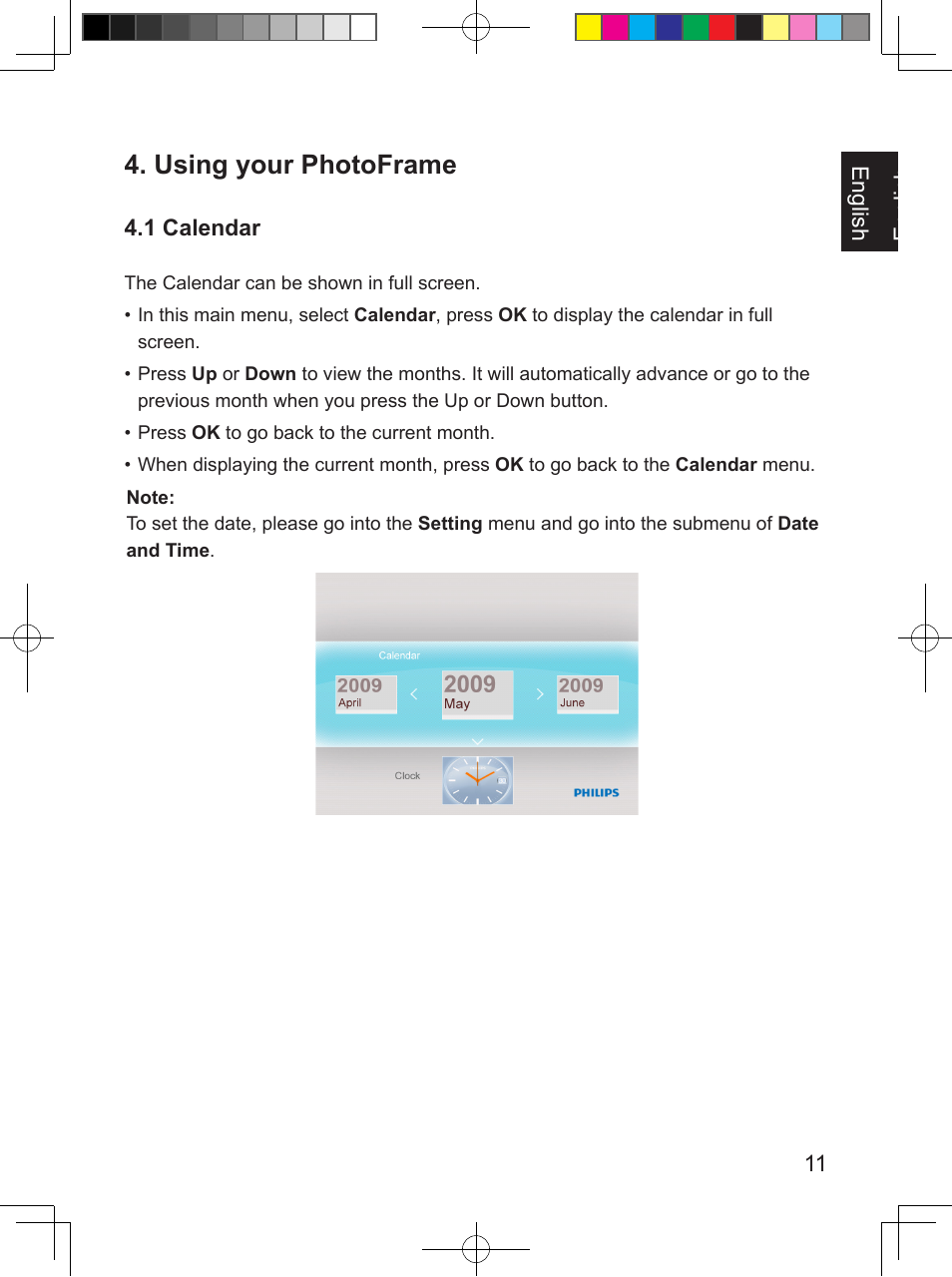 Using your photoframe | Philips SPF 3408T/G7 User Manual | Page 19 / 100