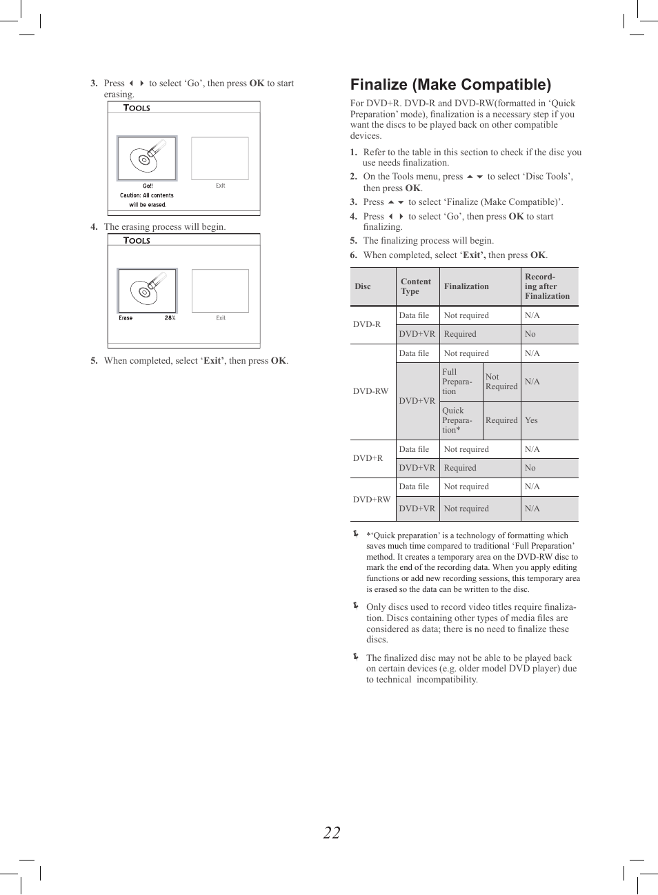 Finalize (make compatible) | Philips G-CODE 7819901511 User Manual | Page 23 / 48