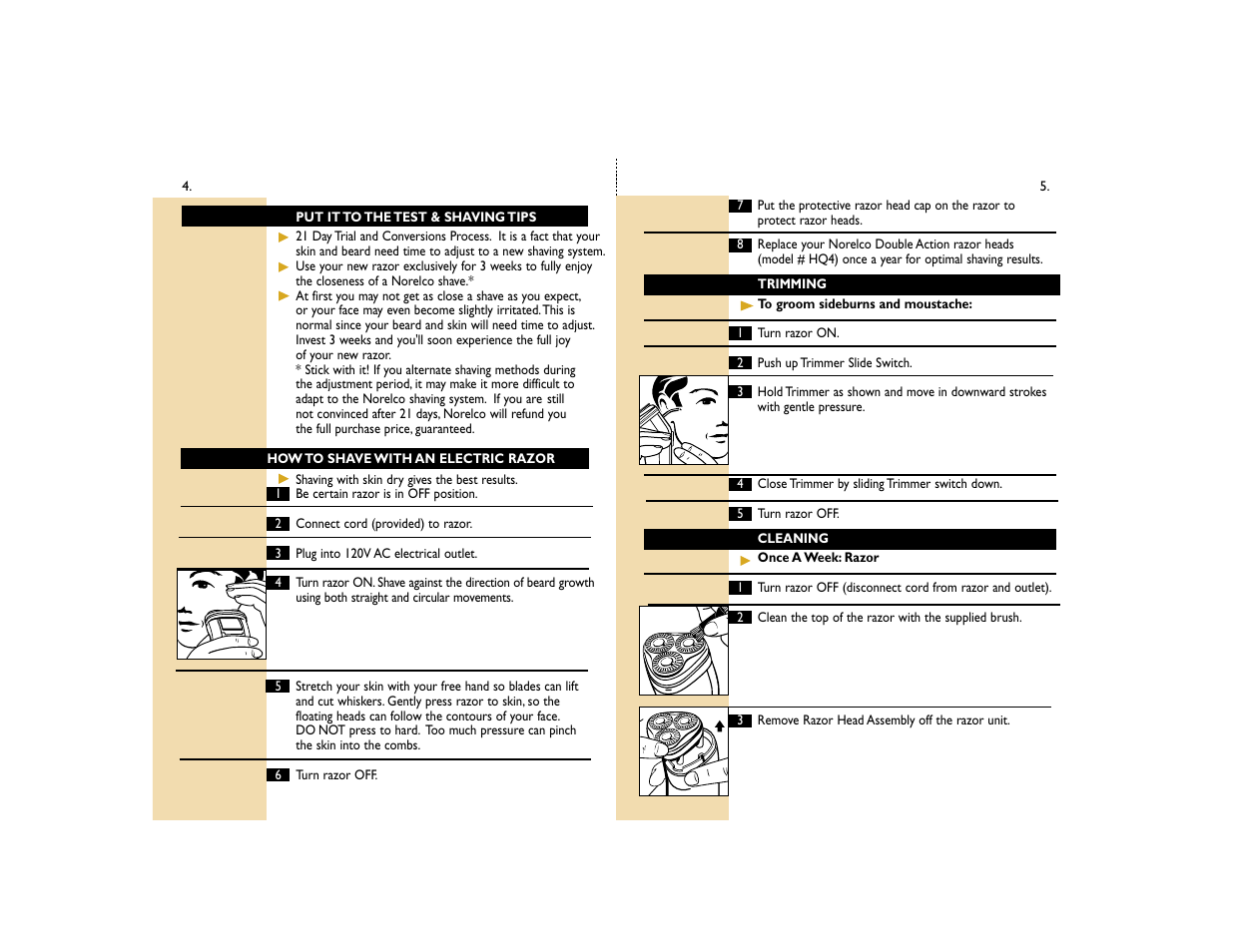 Philips 3405LC User Manual | Page 5 / 7