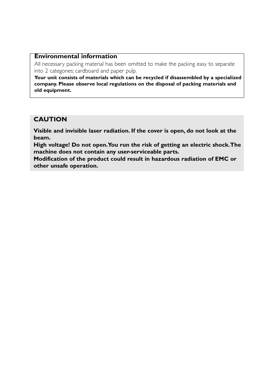 Philips AJ3915CD User Manual | Page 11 / 14