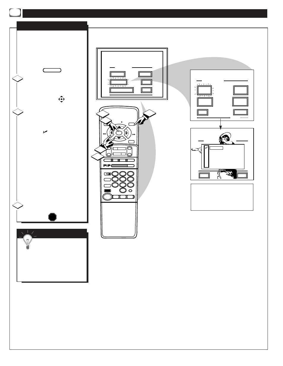 Eature, Ontrol, Djustments | Picture source | Philips MX6472C User Manual | Page 10 / 62