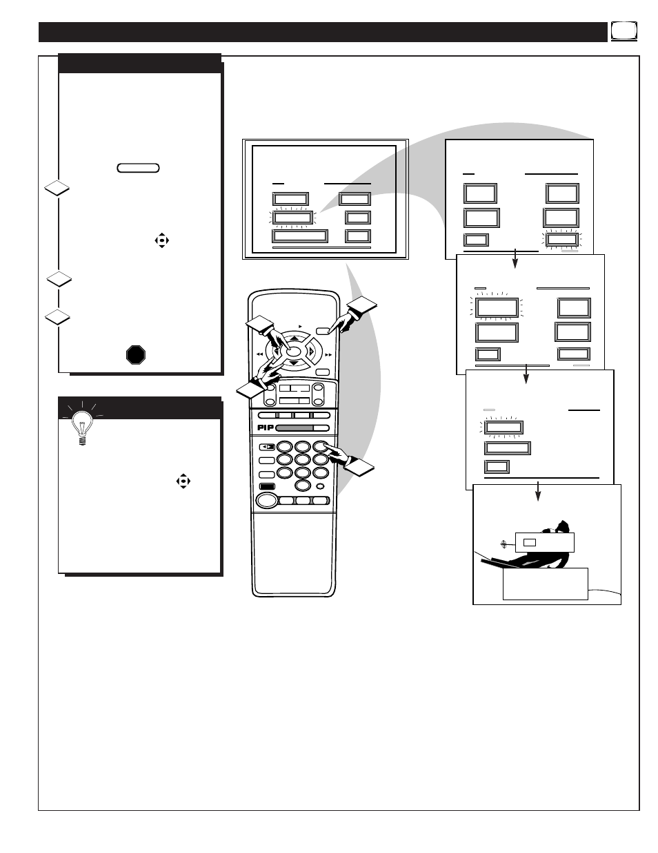 Eature, Ontrols, Continued | Set clock, Mart | Philips MX6472C User Manual | Page 15 / 62