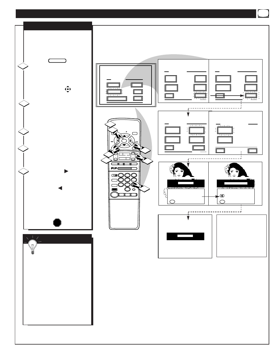 Eature, Ontrols, Continued | Parental control, Mart | Philips MX6472C User Manual | Page 21 / 62