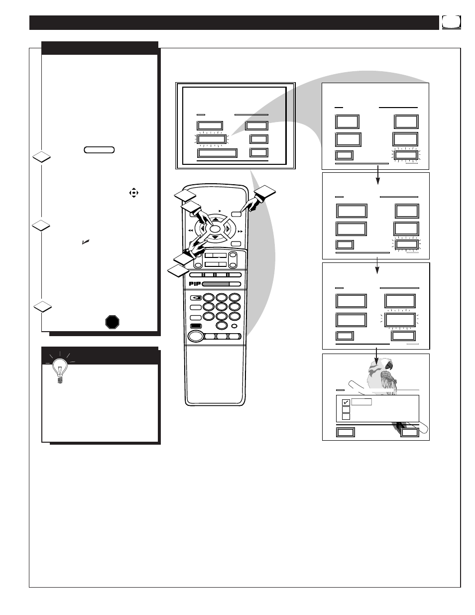 Eature, Ontrols, Continued | Mart | Philips MX6472C User Manual | Page 23 / 62