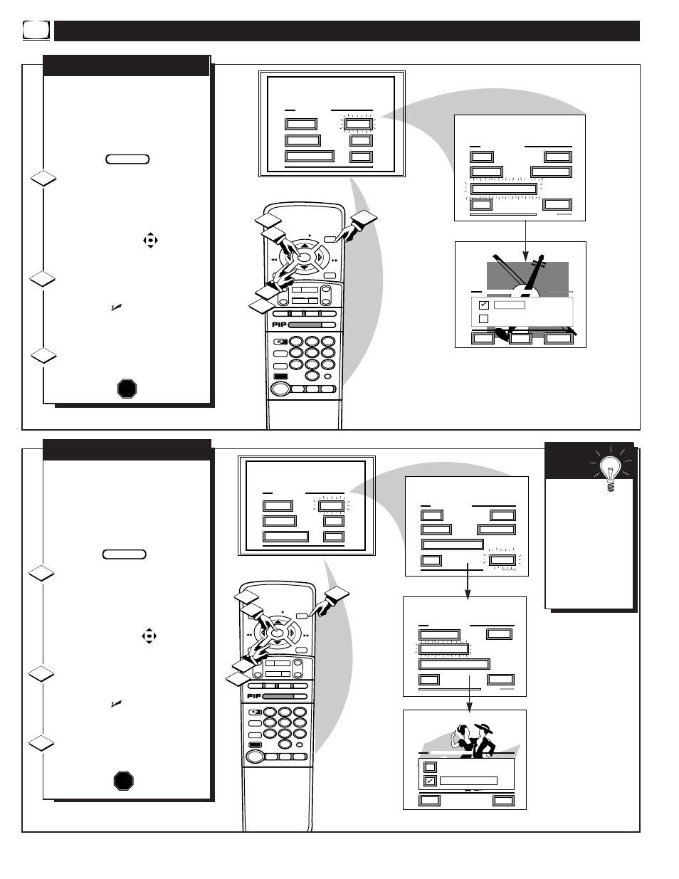 Ound, Ontrols, Continued | Stop, Mart | Philips MX6472C User Manual | Page 26 / 62