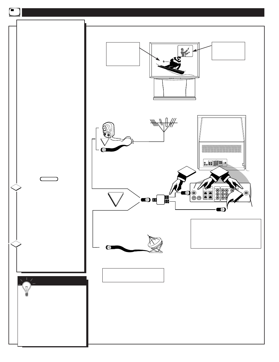 Pip) f, Ow to, Se the | Icture, Eature | Philips MX6472C User Manual | Page 46 / 62