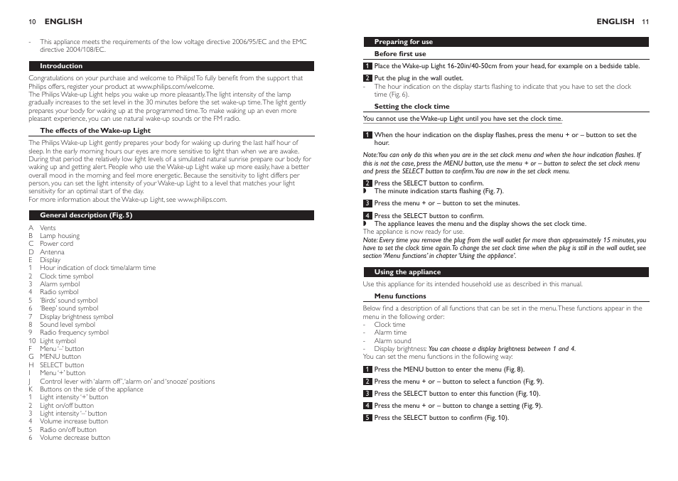 Philips HF3470 User Manual | Page 7 / 11