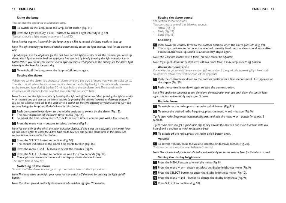 Philips HF3470 User Manual | Page 8 / 11