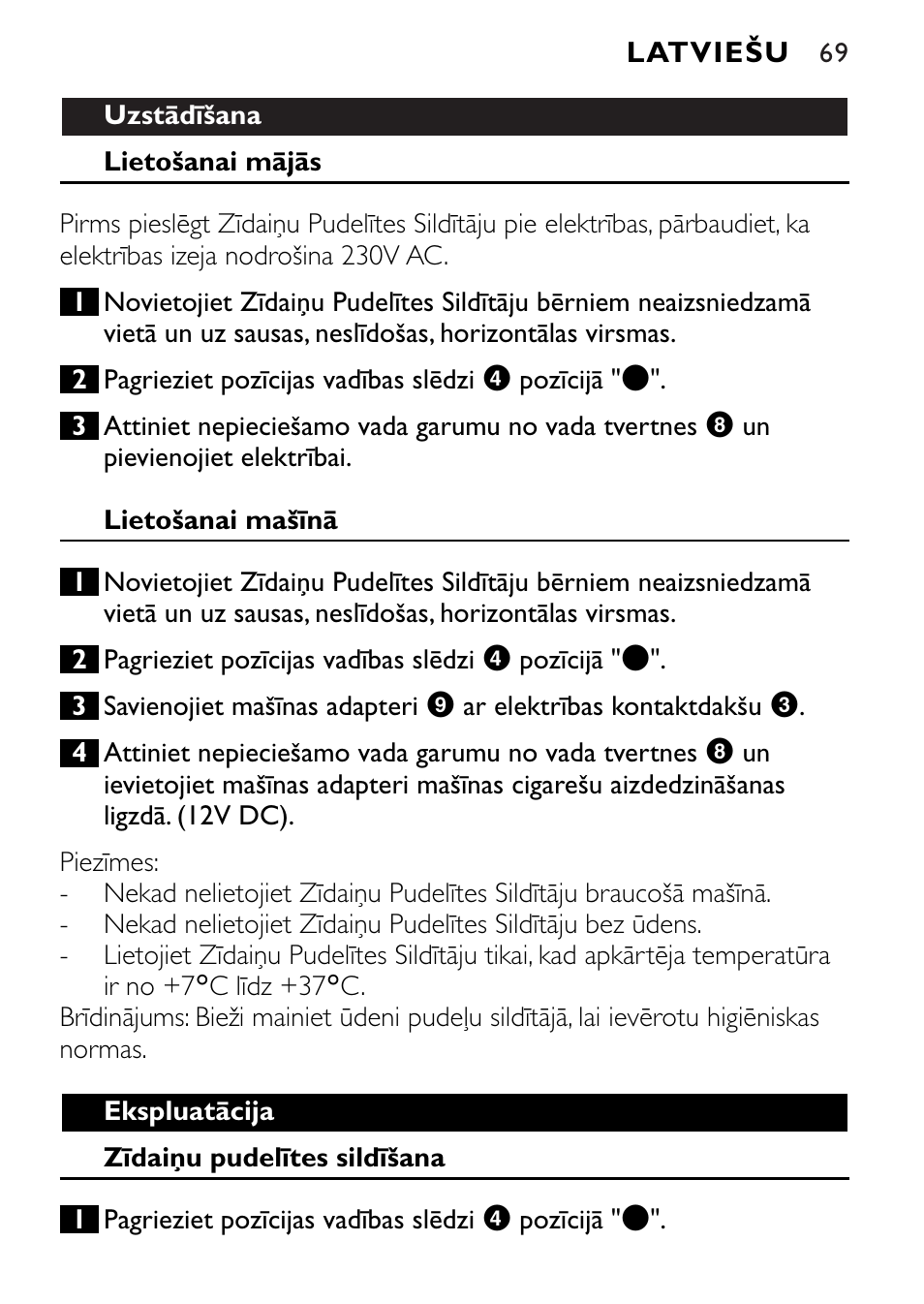 Philips SCF215 User Manual | Page 69 / 106