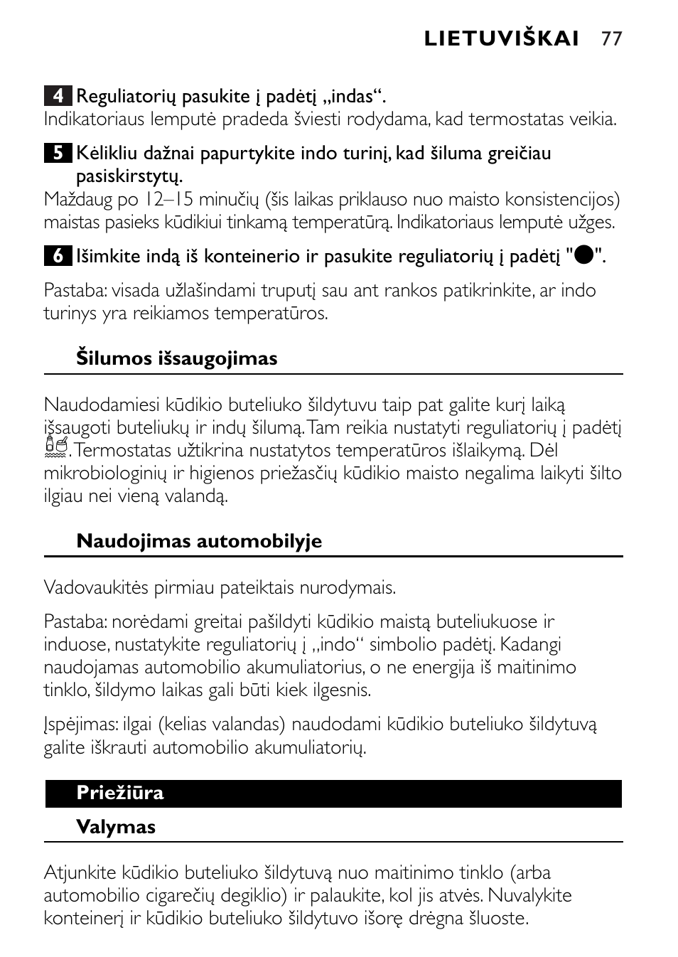 Philips SCF215 User Manual | Page 77 / 106