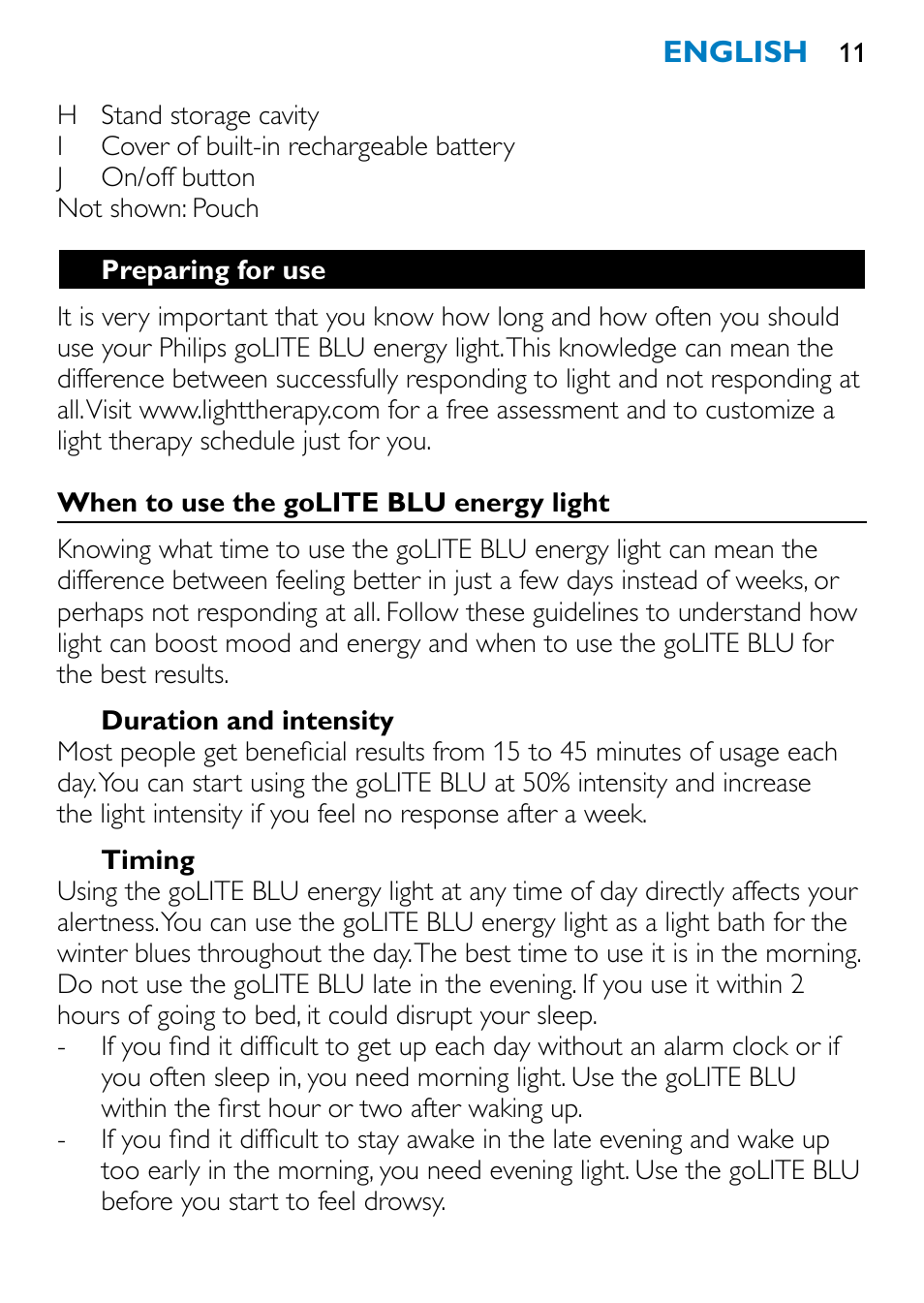 Philips HF3332 User Manual | Page 10 / 28